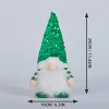 New cross-border Christmas decorations, high-end Christmas illuminated dwarf figurines, Rudolph Christmas gift ornaments Item Picture